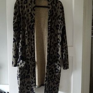 🍃Leopard Long cardigan